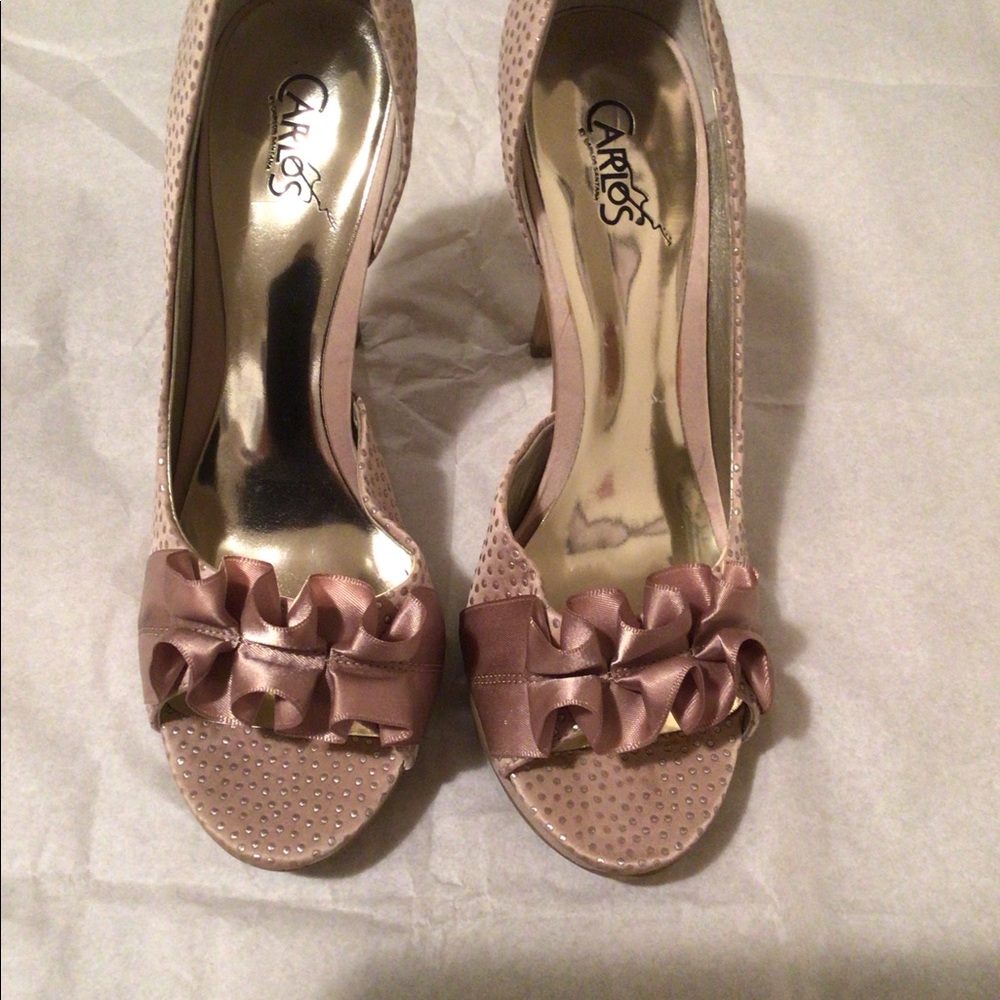 Gold shoes “Carlos Santana”